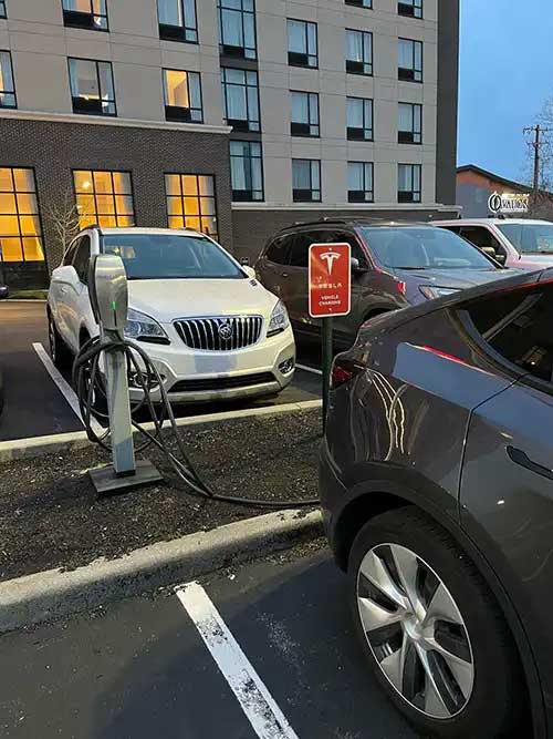 Hampton Inn EV Charger